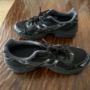 ASICS GEL-1130 "Black/Silver" Unisex Running Shoe Size 8